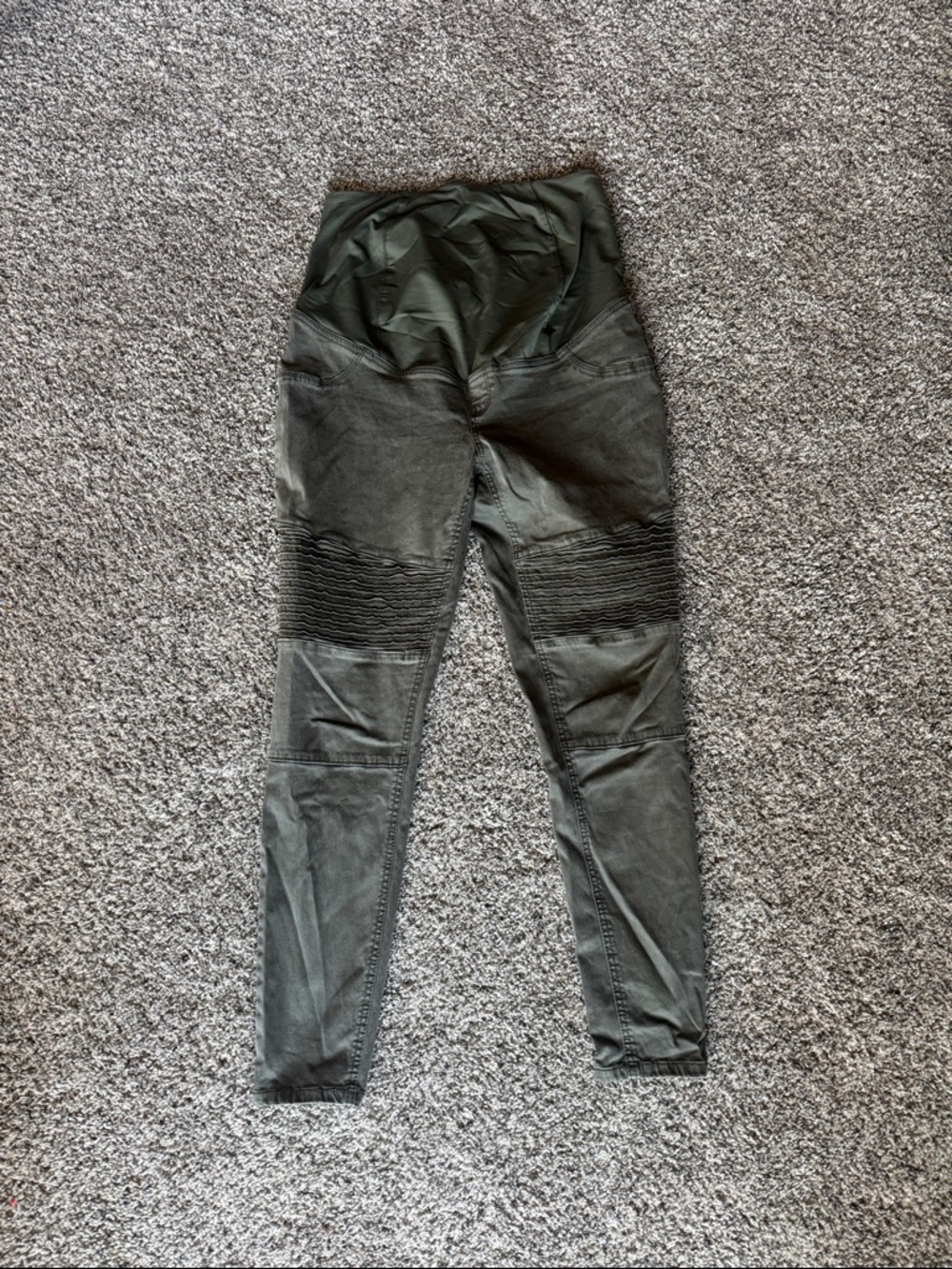 Isabel Maternity by Ingrid & Isabel Olive Green Maternity Leggings